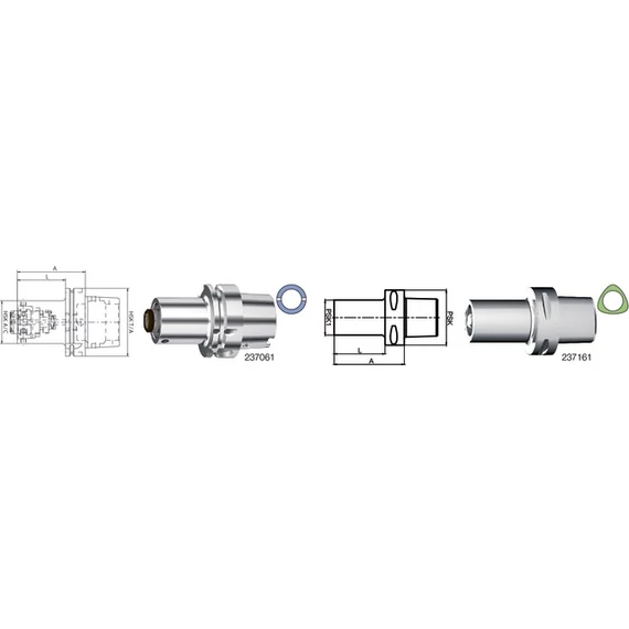 SWISS TOOLS 237061 6340-70 Szűkítés, HSK