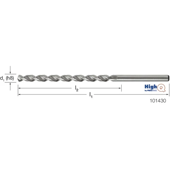 PREMUS 101430 11,50 Csigafúró HighQ, HSS-Co R40NH