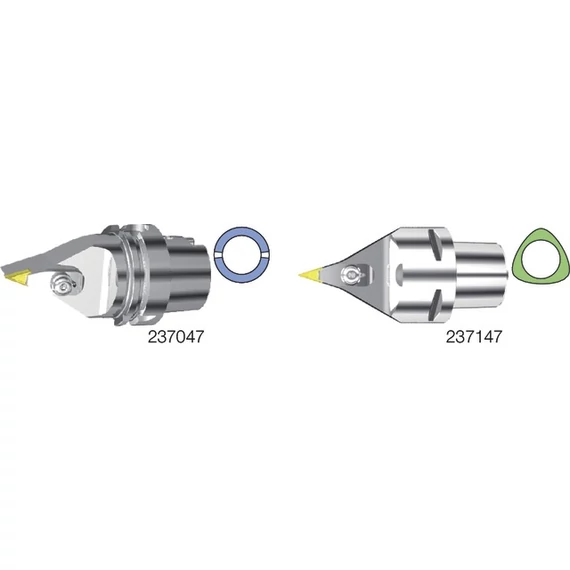 SWISS TOOLS 237047 6316N-130 Késszár, 72,5°/35°/72,5° DVVN N