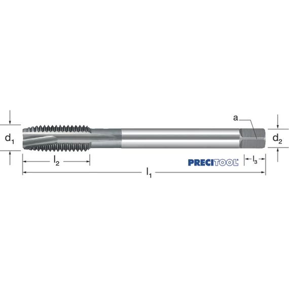 PREMUS 135030 M22 Gépi menetfúró, HSSE-V3 g