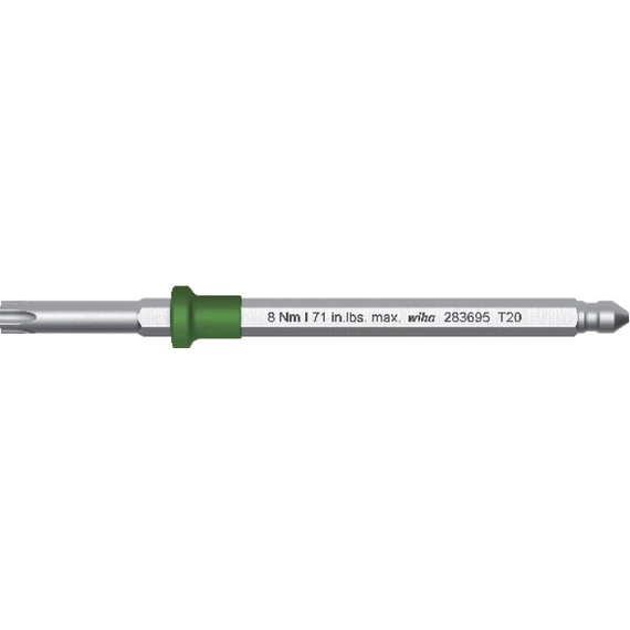 WIHA 520006 T6 Nyomaték-csavarhúzó, Torque cserélhető penge, TORX