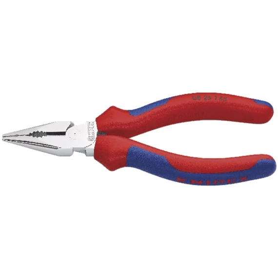 KNIPEX 550015145 Hegyes kombinált fogó, krómozott, többkomponensű burkolattal