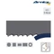 Fém fűrészlap M42 SPRINT-PLUS 3830x27x0,9 mm 3/4 -ARNTZ-