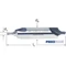PREMUS 105550 1,60 Központfúró, HSS 60° B alak lapolt felület