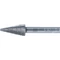 PFERD 440300 G0618 HSS turbómaró, fogazás 3 G hegyes kúp alak