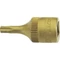 HAZET 511584 8 Csavarhúzó betét, 1/4&quot; TORX, TiN-bevonatú
