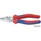 KNIPEX 550008180 Kombinált fogó, krómozott, többkomponensű bevonattal