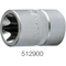 PROJAHN 512900 E18 Dugókulcs betét, 3/8&quot; TORX