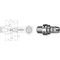 SCHUNK 241456 C6/16 Sokszög szárú kúpos befogó, Capto C6 rövid finoman kiegyensúlyozva G2,5 25.000 1/min fordulatszámnál