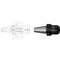 SCHUNK 241402,5 Meredek kúpos befogó, DIN 69871 Tendo E Compact hidroplasztikus befogó, AD/B alak, rövid, nehéz, G6,3 15.000 1/min fordulatszámnál