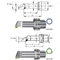SWISS TOOLS 237053 6311R-180 Furatkés, 107,5°/55° SDQC R/L