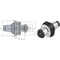 WTO 2357082522 Kombinált marótüske adapter, rövid