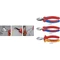 KNIPEX 553908160 Erő-oldalcsípőfogó, krómozott, többkomponensű burkolattal
