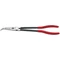 KNIPEX 553006280 Szerelőfogó, hajlított, 45°, hosszú kivitel