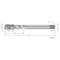 PREMUS 135491 M10 Gépi menetfúró HSSE-V3 TiCN INOX