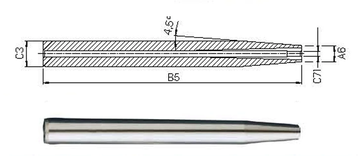 Zsugortokmány hosszabbító 12x03mm HAIMER