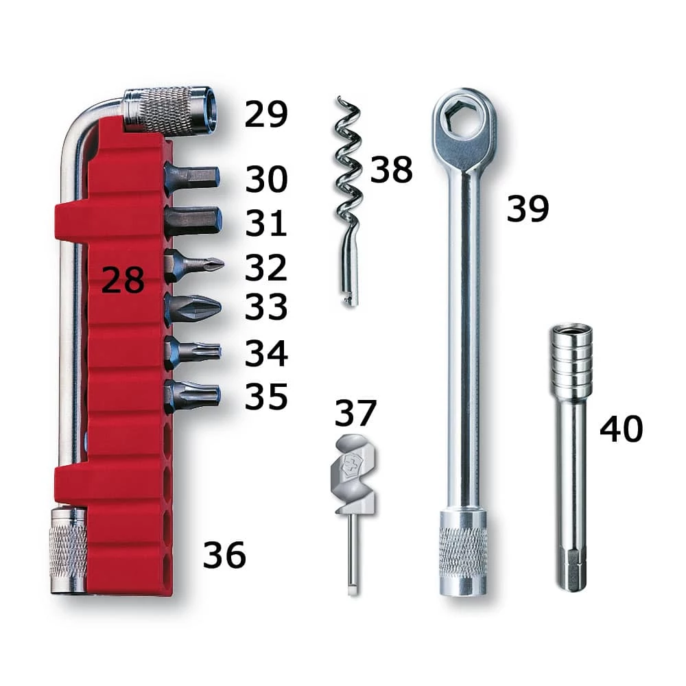 SWISS TOOLS 2380731204 Alkatrészek, Közdarab