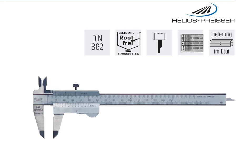 Tolómérő DUO-FIX150x 40mm im Etui           HP