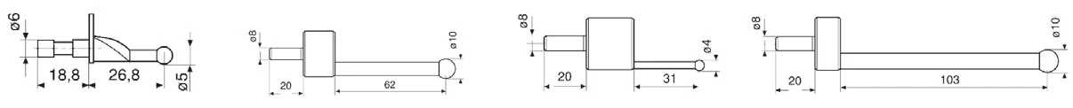 golyóKeményfémK10/60f r 817 CLM/CLT