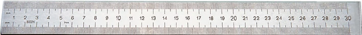 Stahlma stab, rostfreiTeilung mm/mm        PRETEC