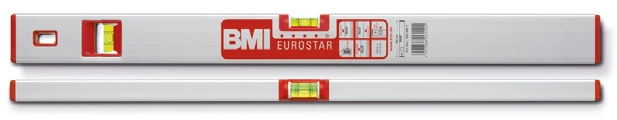 BMI ALU-Wasserwaage EUROSTARsilber eloxiert