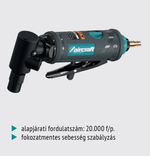 Aircraft WST VS PRO levegős sarok lyukcsiszológép