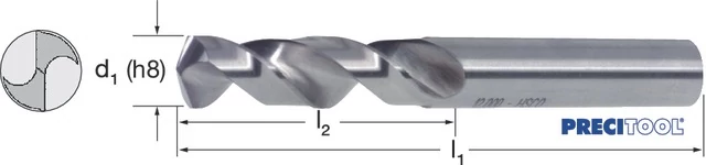 PREMUS 100670 8,40 Csigafúró, HSS-Co Inox típus