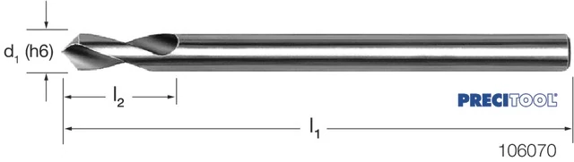 PREMUS 106070 10,0 NC központozó, HSS-Co 90° hosszú