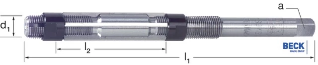 BECK 122500 13,5-15,5 Kézi dörzsár, HSS állítható