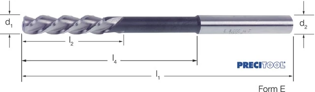 PREMUS 125030 7,0 Gépi hántoló dörzsár, HSS-Co
