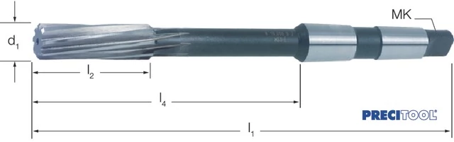 PREMUS 128000 16,0 Gépi dörzsár, HSS-Co Morse-kúpos szár