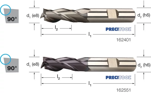 PREMUS 162401 13,00 Szármaró, HSS-AL közepes éles élű