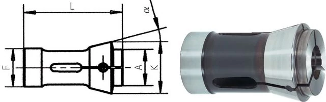 FAHRION 249320 17,0  Befogópatron 173E, befogási tartomány 60-360 mm 173 E hatszög