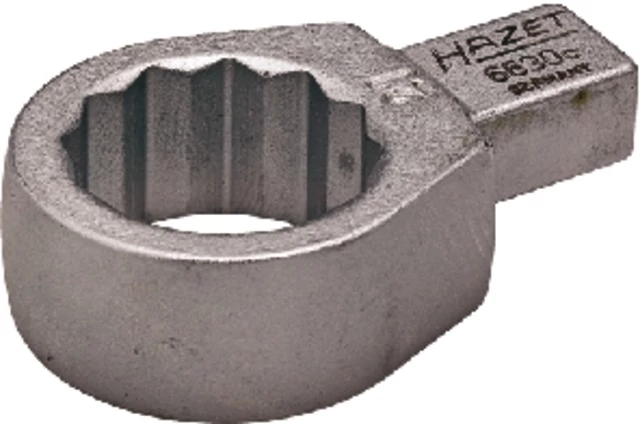 HAZET 523350 10 Rátűző szerszám, Feltűzhető csillagkulcs, befogószár 9 × 12 mm