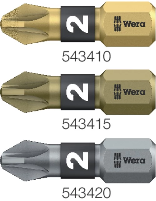 WERA 543410 PZ1 Bit, BDC