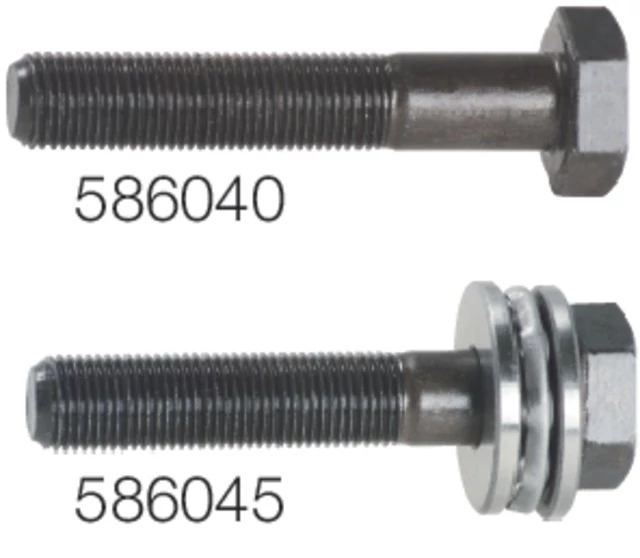 HALDER 586045 M16X1,5X80 Tartalék nyomócsavar, Golyóscsapágy kerek lemezlyukasztókhoz