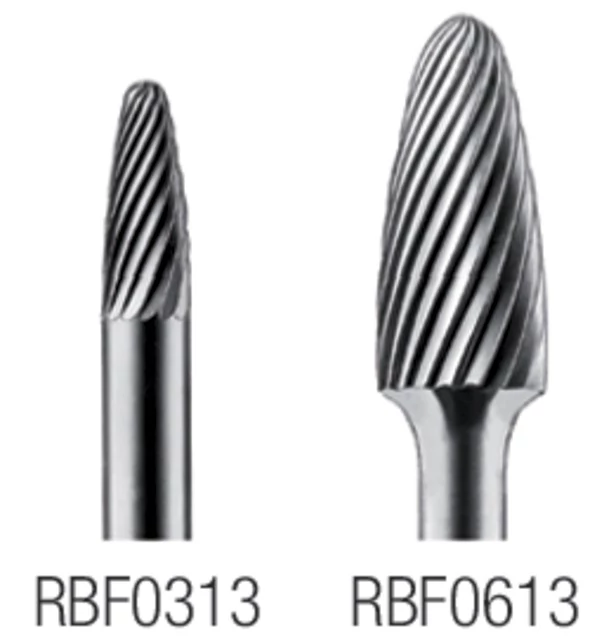 PRETEC 444800 RBF0313 Keményfém turbómaró, Lekerekített ív alakú keresztfogazású Z=4