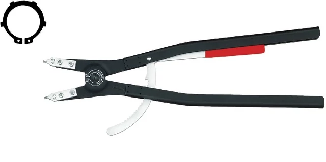 KNIPEX 554143 A5 Seeger-gyűrű fogó, A alak, egyenes