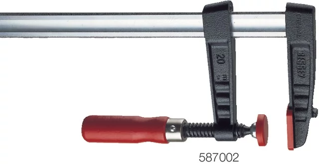 BESSEY 587002800 Csavaros szorító, megcsúszás elleni biztosítással