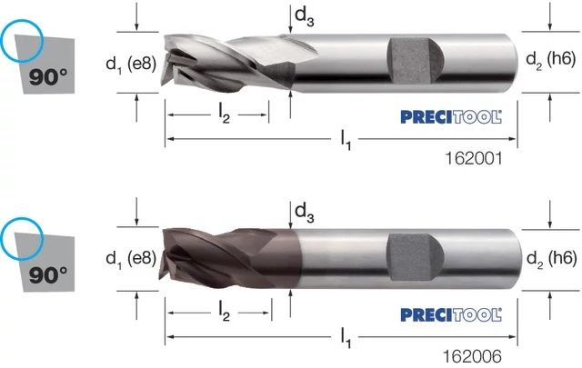 PREMUS 162001 20,00 Szármaró, HSS-AL rövid éles élű