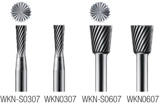 PRETEC 444810 WKN0608 Keményfém turbómaró, Fordított kúp alakú standard fogazás Z=3