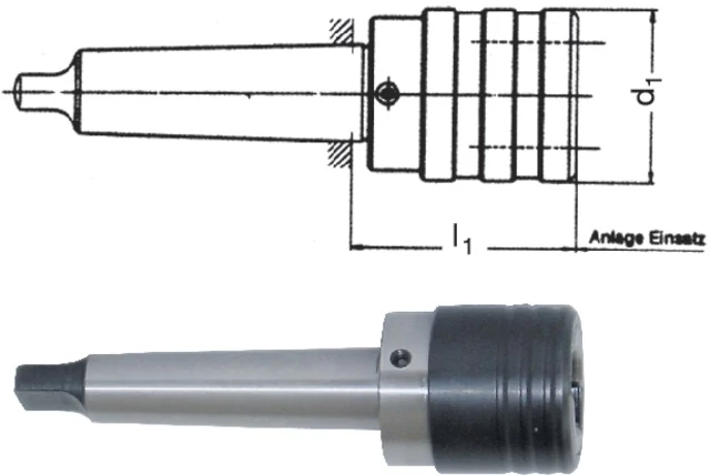 PREMUS 246422 MK3/M3-12 Gyorsváltó menetvágó tokmány BAYER, DIN 228