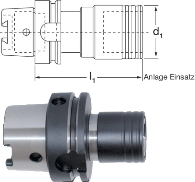 PREMUS 242320 100/M8-20 Gyorsváltó menetvágó tokmány, DIN 69896 A