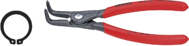 KNIPEX 554162 A01 Seeger-gyűrű fogó, B alak, 90°-ban hajlított