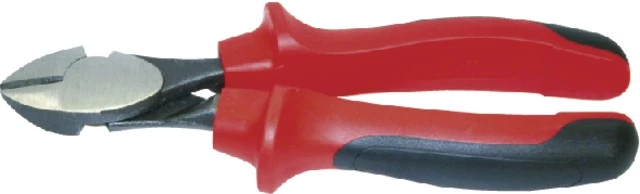 KNIPEX 553630180 Erő-oldalcsípőfogó, polírozott, többkomponensű burkolattal