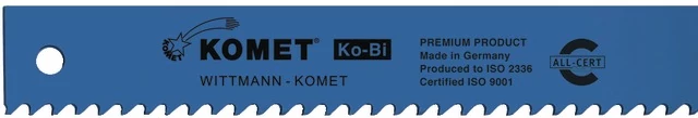 KOMET 490550 400/10 Gépi fűrészlap, HSS bimetál M2 Ko-Bi