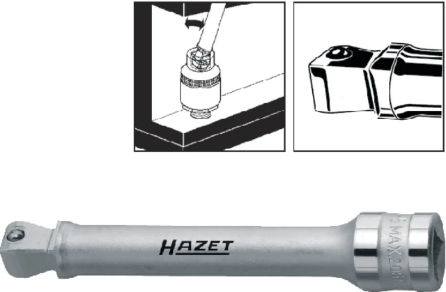 HAZET 516385 919-1 Forgatható hosszabbító, elforgatható 1/2