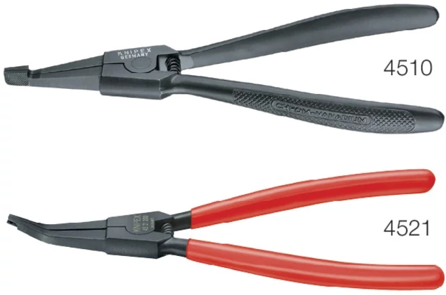 KNIPEX 5541754510 Szerelőfogó, tengelyeken lévő feszítő gyűrűkhöz