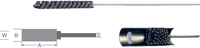 OSBORN 481912 38,0 Flex-Hone kefe, szemcse 180