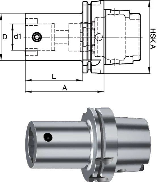 SWISS TOOLS 2390146320 Befogó, DIN 69893